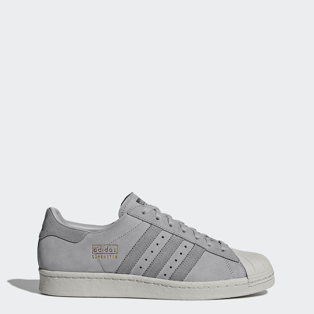 Adidas Superstar 80s - Originals γυναικεια - Γκρι/Γκρι/Γκρι,Μέγεθος: EU 36 – 54 2/3 (345NKQFY)